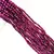 TIRA PIEDRA NATURAL OJO DE BUEY FUCSIA 6 MM X 58 UNIDADES
