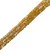TIRA CRISTAL DE ROCA CUBOS AMBAR 4 MM