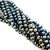 TIRA CRISTALES DONAS 10 MM x 72 UNIDADES - NEGRO METALIZADO