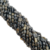 TIRA PIEDRA NATURAL IRREGULAR 8 MM OBSIDIANA X 55 UNIDADES