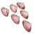 CRISTAL SW GALATIC ANTIQUE PINK 27 MM X UNIDAD en internet