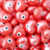 PASANTE CERAMICA CORAZON OJO TURCO ROJO 14 MM X 6 UNIDADES - comprar online