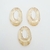 CRISTAL SW OVAL CALADO 20 MM - comprar online
