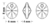 CRISTAL SW OVAL AUORERE BOREALE X 2 UNIDADES - comprar online