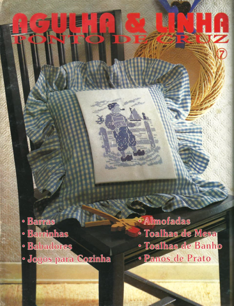 REVISTA - AGULHA & LINHA PONTO DE CRUZ