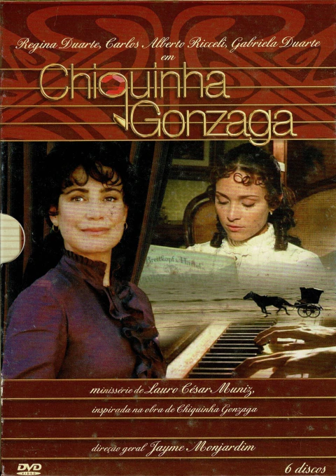 DVD MINISSERIE CHIQUINHA GONZAGA