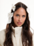 Laço de Tecido Off-White - comprar online
