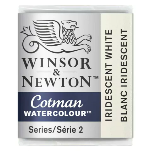 Aquarela Cotman W&N Pastilha Iridescent 330 White