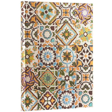 Caderneta Paperblanks Midi 18x12cm Capa Dura Pautado - Porto Portugal