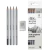 Estojo Lapis Grafite Graduado Winsor & Newton 4 Graduacoes + Borracha - comprar online