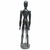 Manequim Articulado 30cm Vintage Preto