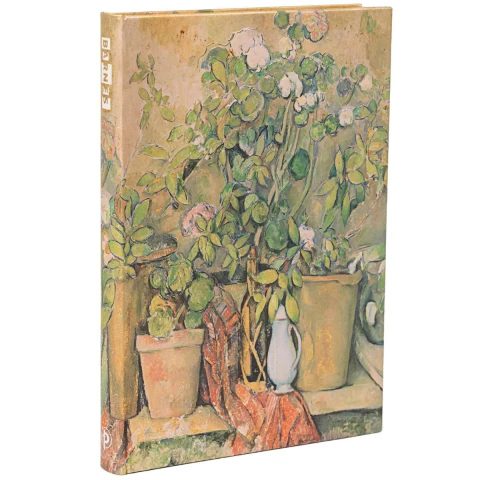 Caderneta Paperblanks Midi 18x12cm Capa Dura Pautado - Cezannes Terracotta