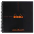 Caderno Rhodia DotBook 21X21cm Capa Preta 80 Folhas