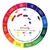 Circulo Cromatico Cores Reeves Grande 23cm
