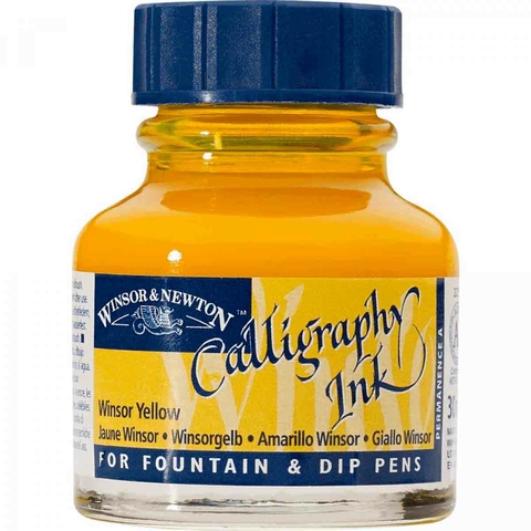 Tinta Caligrafica Winsor & Newton 30ml Winsor Yellow