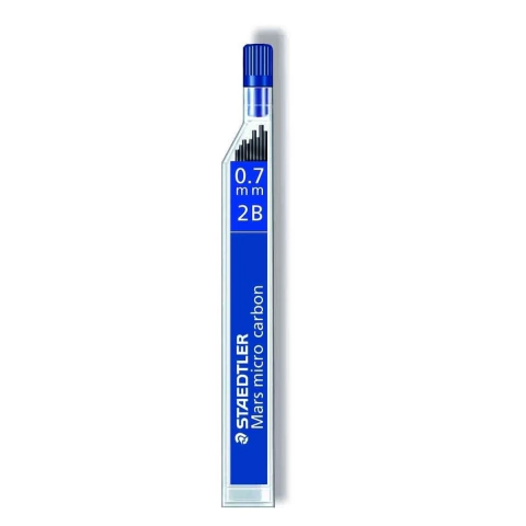 Mina Grafite Staedtler Mars Micro Carbon 0.7mm 2B