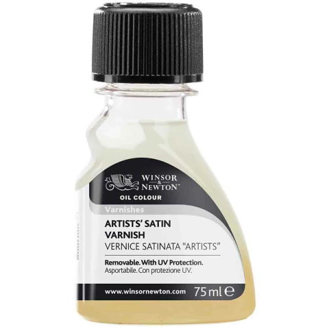 Verniz Satinado Artists Satin Varnish Winsor & Newton 75ml