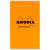 Bloco Rhodia Pocket Dot 7,5x12cm Capa Laranja 80 Folhas