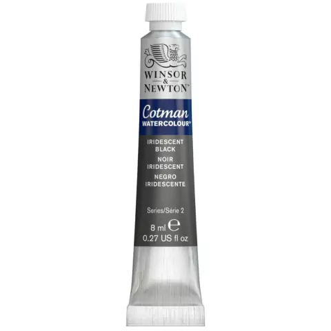 Aquarela Cotman W&N Tubo Iridescent 473 Black 8ml