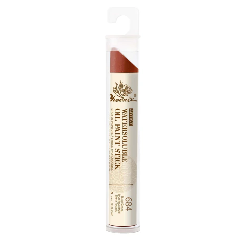 Bastao de Tinta Oleo Soluvel em Agua Phoenix 37ml Burnt Sienna