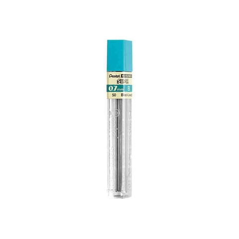Estojo Mina Grafite Pentel Hi-Polymer 0.7mm B c/12 unidades