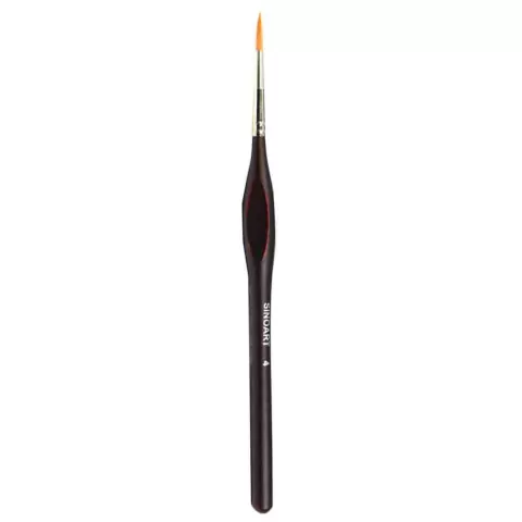 Pincel Redondo Para Aquarela Sinoart SFB0148 Nº 04