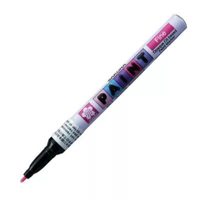 Caneta Permanente Paint 1.0mm Rosa Fluorescente Sakura