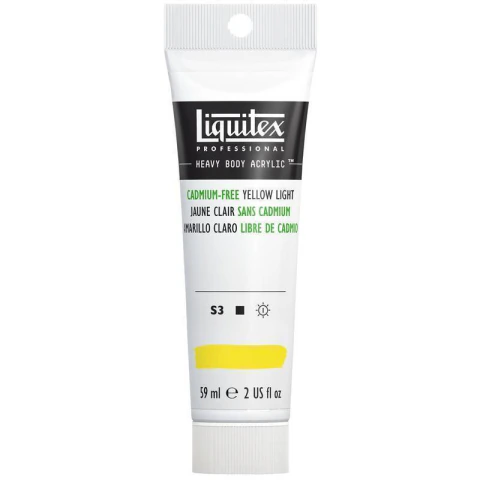 Tinta Acrilica Liquitex Heavy Body 59ml S3A Cadmium Free Yellow Litht