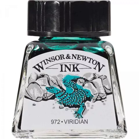 Tinta para Desenho Winsor & Newton Viridian 14ml