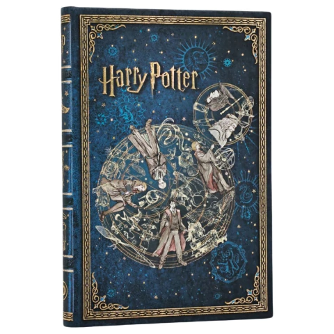 Caderneta Paperblanks Mini 14x9cm Capa Dura Pautado - Harry Potter Legends of Hogwarts