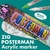 Caneta Marcador Zig Posterman Medium PMA-30 Fluor Pink - Arte & Escrita - Loja de Materiais Artisticos