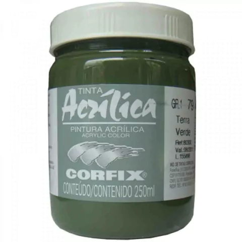 Tinta Acrilica Corfix G1 79 Terra Verde 250ml