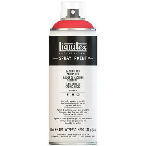 Tinta Spray Liquitex Professional 400ml Cadmium Red Medium Hue
