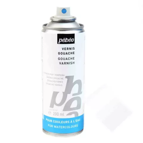 Verniz Spray Para Tinta Guache Pebeo 200 ml