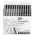 Estojo Caneta Nanquim Uni PIN 200 Uni-Ball Com 12 Unidades