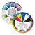Circulo Cromatico Cores Grande 23cm Portugues