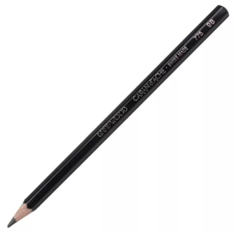 Lapis Grafite Graduado Carand'Ache Grafwood 775 9B