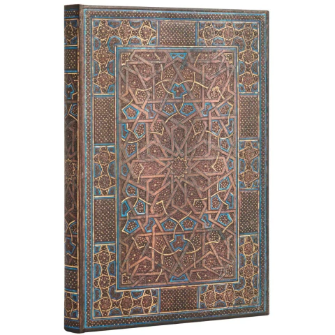 Caderneta Paperblanks Midi 18x12cm Capa Dura Pautado - Estrela Da Meia-Noite