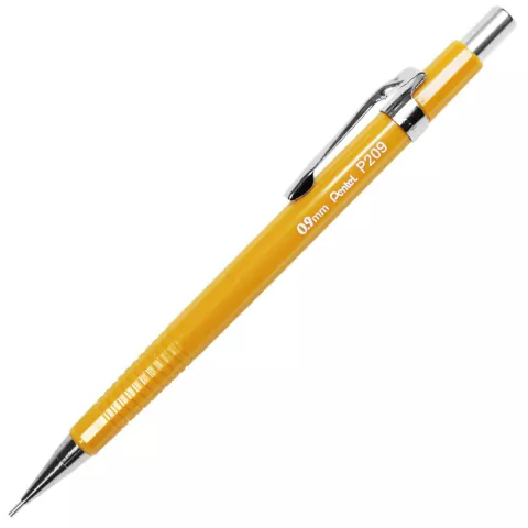 Lapiseira Tecnica Pentel P209 0.9mm Amarelo