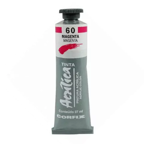 Tinta Acrilica Corfix 60 Magenta 37ml