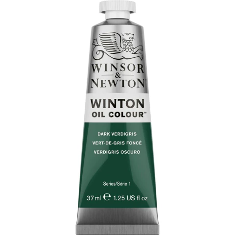 Tinta Oleo Winton Winsor & Newton 405 Dark Verdigris 37ml