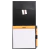 Bloco de Notas Rhodia Boutique Quadriculado 14,5X14,5cm Capa Couro Preta 80 Folhas - comprar online