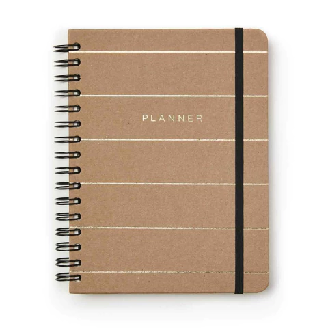 Planner Wire-o Cicero Kraft 14,8x21cm Kraft