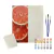 Kit Tela Numerada para Pintura Sinoart 40x50cm Laranjas