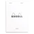 Bloco de Notas Rhodia N°16 Pautado 14,8x21cm 80 Folhas