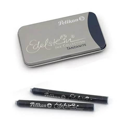 Cartucho Caneta Tinteiro Pelikan Edelstein Tanzanite c/ 6