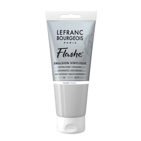 Tinta Acrilica Flashe Lefranc S3 818 Fluorescent White 80ml