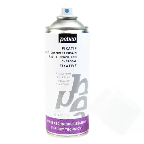 Verniz Fixador Spray Para Carvao, Pastel e Lapis Pebeo 400ml