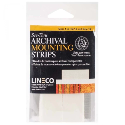 Tira Adesiva Para Montagem 10,16cm 12 Peças