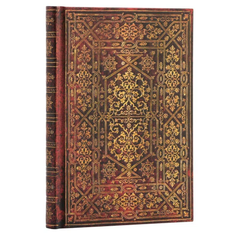 Caderno Paperblanks Midi 18x12cm Capa Dura Pautado - Evangeline